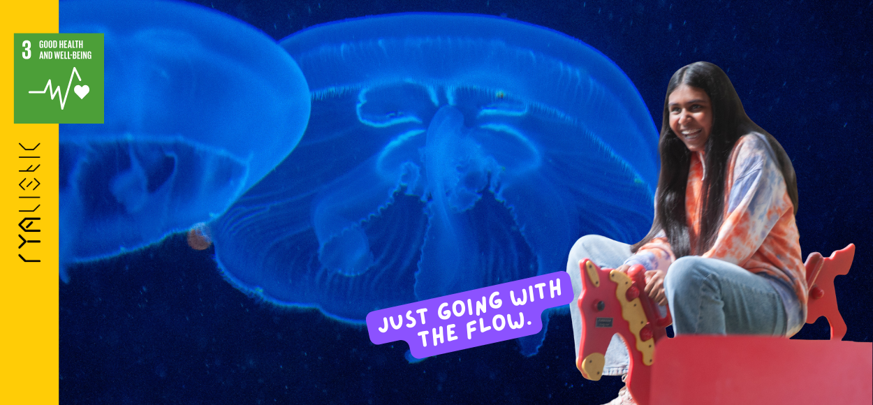 Just going with the flow 